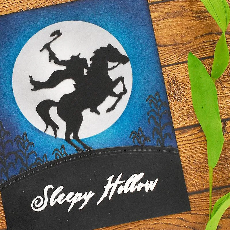 

GJCrafts Headless Horseman Die Set Metal Cutting Dies New 2019 for Card Making Scrapbooking Album Embossing Stencil Craft DieCut