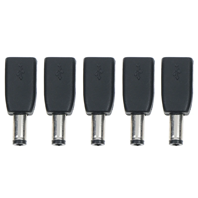 1 шт. разъем USB 2 0 Micro B Мама мама постоянного тока 5 мм x папа адаптер питания В