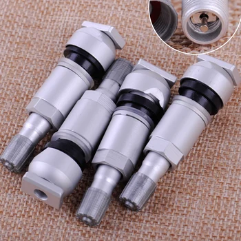 

CITALL 56053031AC 4pcs TPMS Tire Pressure Sensor TPS Valve Stems Fit For Dodge Challenger Chrysler 200 300 Jeep Liberty Compass
