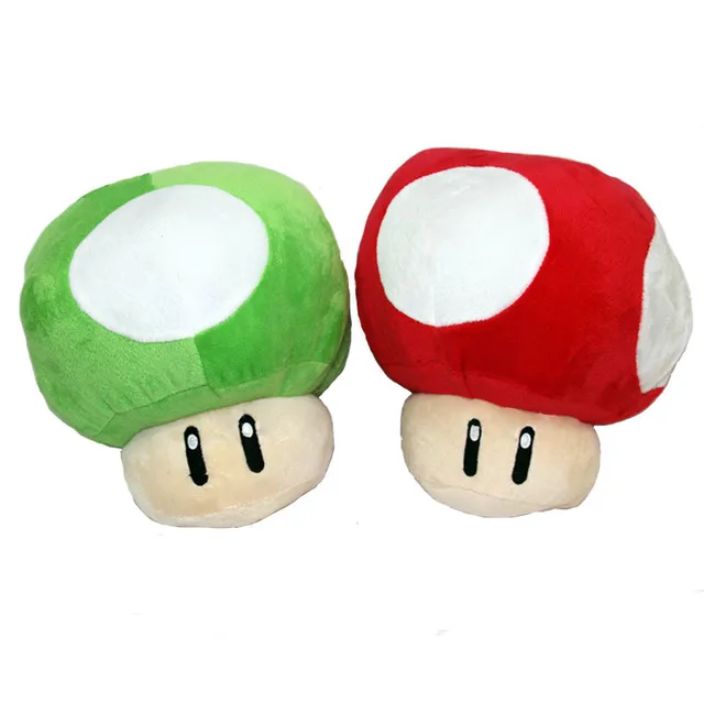 28cm Mushroom Super Mario Plush Stuffed Toys Baby Kids Children Soft