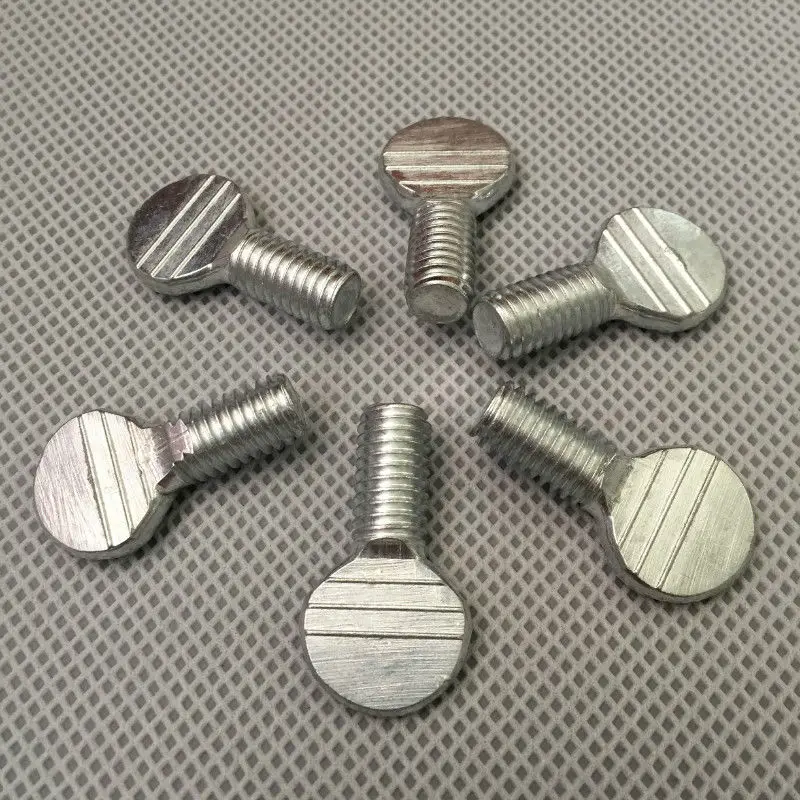 20pcs M6*(10 12 16 20 25 30mm Length) racket screws flat head bolts