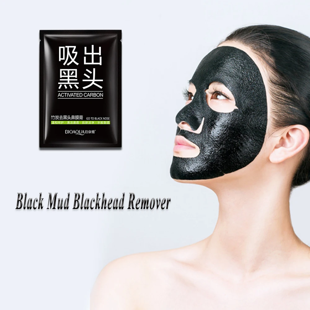 

1pcs Black mud Peel off Deep Cleansing Acne Face Care rosacea Primer concealer foundation cream