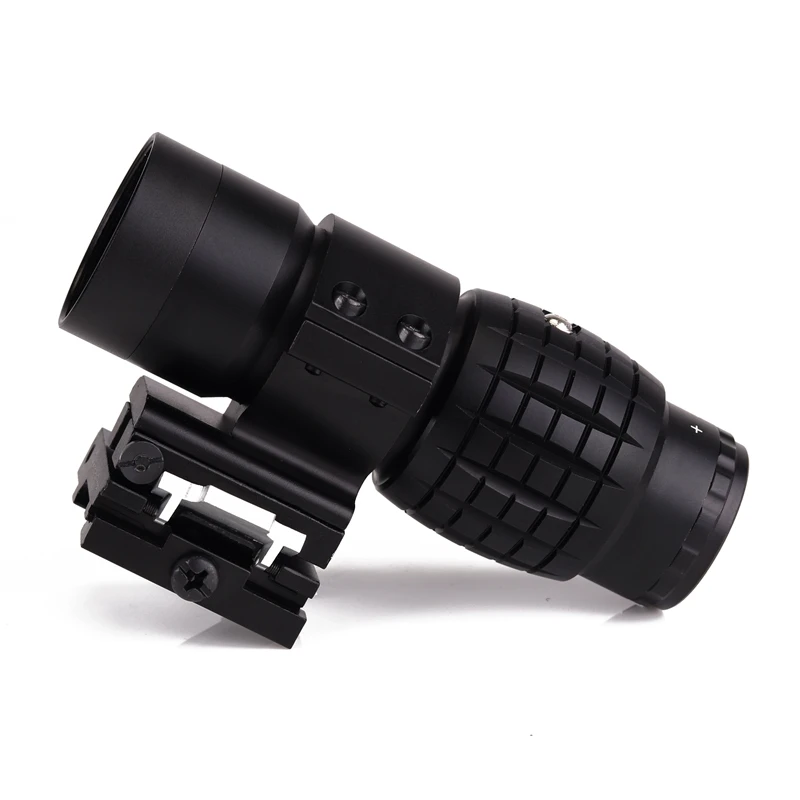 

2016 Tactical Airsoft 3X30mm Magnifying Scope Focus Adjusted With Flip Up Mount For Hunting