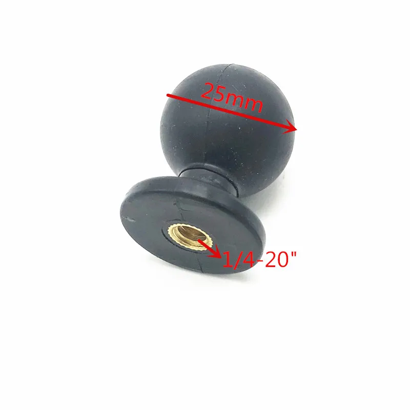 

1" Inch (25mm) Ball with 1/4inch-20 Screw hole for Gopro Hero , DV Cameras, for RAM Mounts