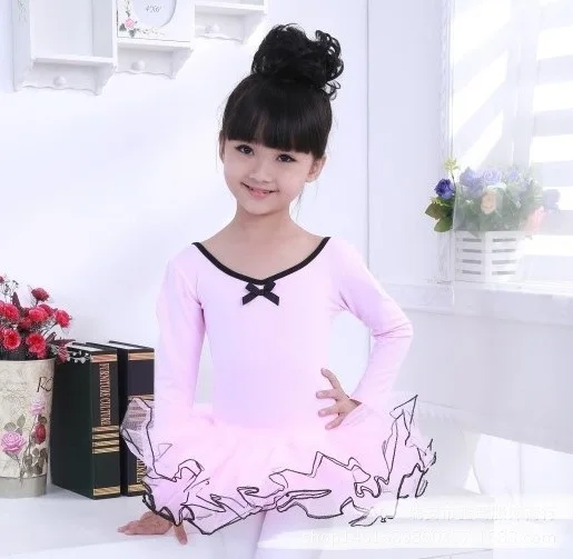 

Girls Pretty Pink Swan Tutu Dress Long Ballerina Kids Ballet Kids Tutu Girls Gymnastics Leotard Ballerina Dresses YL535