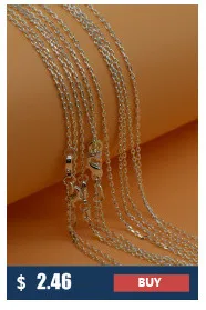 16-30 дюймов 925 пробы серебро волнистая цепь длинное ожерелье украшения для женщин и мужчин 2 мм 10 шт Xl064