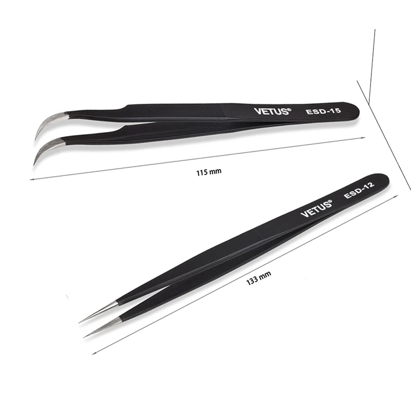 

1pcs New Stainless Steel Eyebrow Tweezer Straight Curved Tweezers Eyelash extension Make up Tools Excellent Quality
