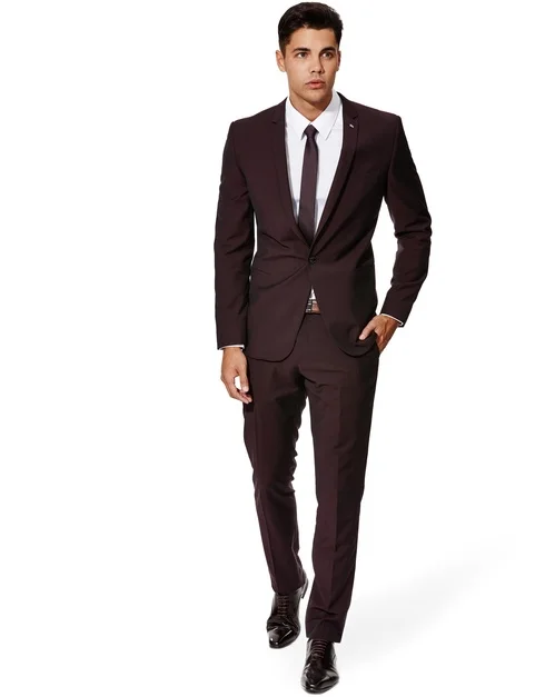 Grey Slim Fit Suit Brown Shoes Grey Slim Fit Suit Brown Shoes