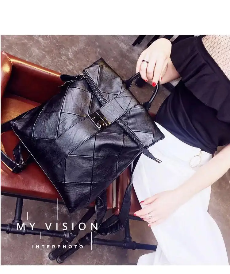 Модный женский рюкзак, высококачественный Молодежный кожаный рюкзак для девочек-подростков, женская школьная сумка на плечо, рюкзак mochil