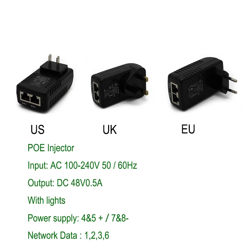 Aliexpress Com Buy 10 100m Network Dc48v 0 5a Power Over
