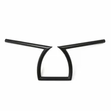 Черный " Драг руль Z Bars для Harley Кафе Racer Honda Shadow CB Suzuki Yamaha Kawasaki на заказ