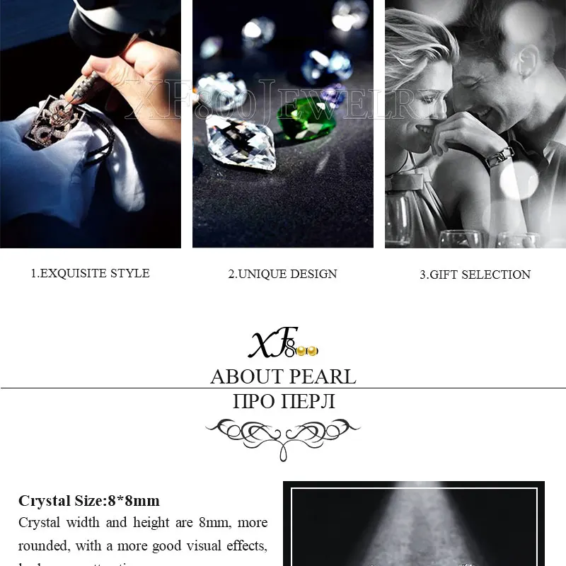 XF800 ювелирные изделия из серебра 925 пробы 925 комплект из натуральной драгоценный камень топаз Кристалл Кольца Серьги для женщин Круглый