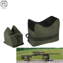 Снайперская стрельба сумка пистолет передняя, Задняя сумка подставка для винтовки поддержка с песком скамья без наполнения на открытом воздухе охотничья Экипировка Винтовка Сумка для отдыха