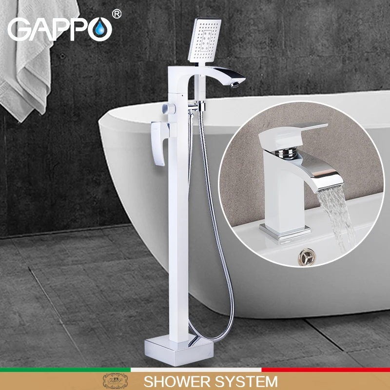 GAPPO Basin Faucets free standing bathtub faucet with basin taps brass water for bathroom mixers shower system | Обустройство дома