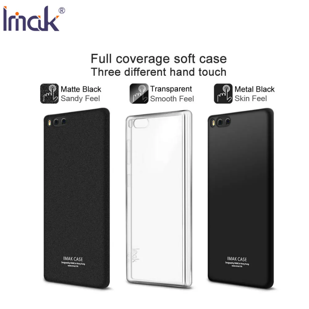Чехол Smartisan Nut Pro 5 ''IMAK с полным покрытием противоударный силиконовый мягкий