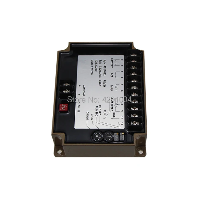 

Match generator spare part 4914091 speed control unit for diesel sets