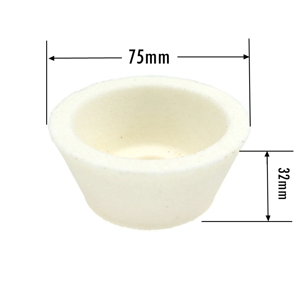 Peça 75*32 40*20 mm wa Rebolo Abrasivo para Rebolo de Engrenagem de Aço 1 - Image 4