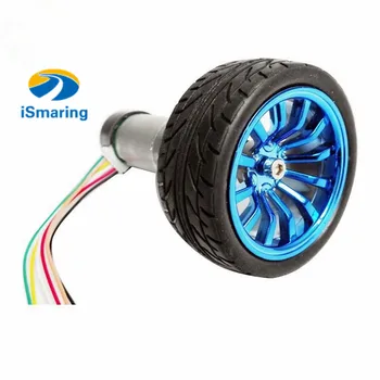 

One Set Accessory for Robot Car Chassis with 25mm Motor+30mm Length Copper Coupling+65mm Width Wheel+Motor Bracket+Screw