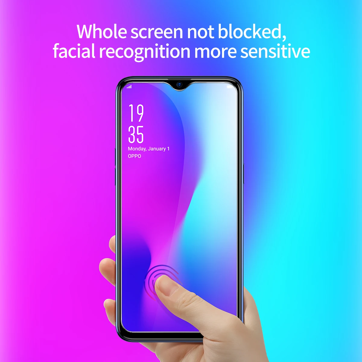 BASEUS Стекло для Oppo R17 0 3 мм 9 H Anti blue ray изогнутые закаленное полный Экран протектор