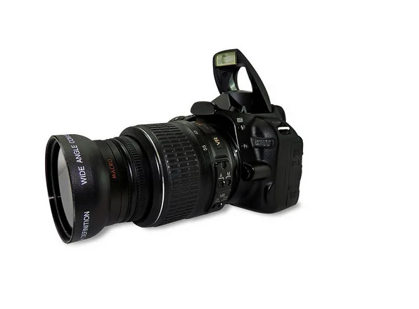 52 мм 0.45X широкоугольный объектив + макро сумка для объектива Nikon D5000 D5100 D3100 D7000 D3200 D80