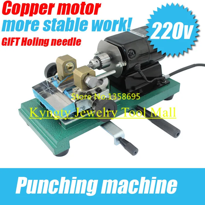 

Discount Discount!!! 220V Pearl Drilling Machine ,Beading Holing machine ;10 boxes - 10pcs/box drilling bits REE