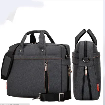 

Shockproof airbag waterproof Laptop bag 17 15 14 13 inch big size computer bag bags Case Messenger Shoulder unisex men women