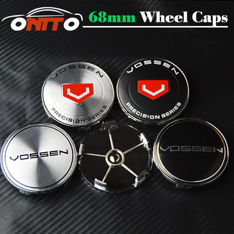 Колпачки на ступицы автомобильных колес VOSSEN vossen 4 шт./лот 60 мм 68 мм|cap color|cap capcap black |