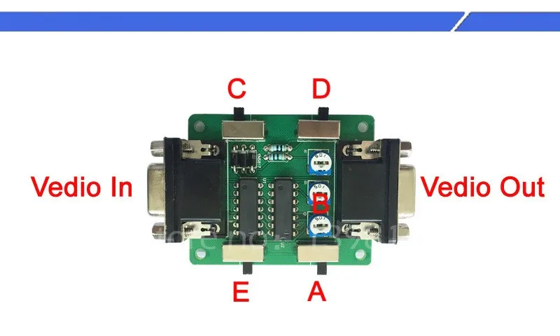 Экран линия сканирования генератор подключение VGA для игровых автоматов Ретро игры геймерами/эмулятор для всех Ретро игры и геймеров