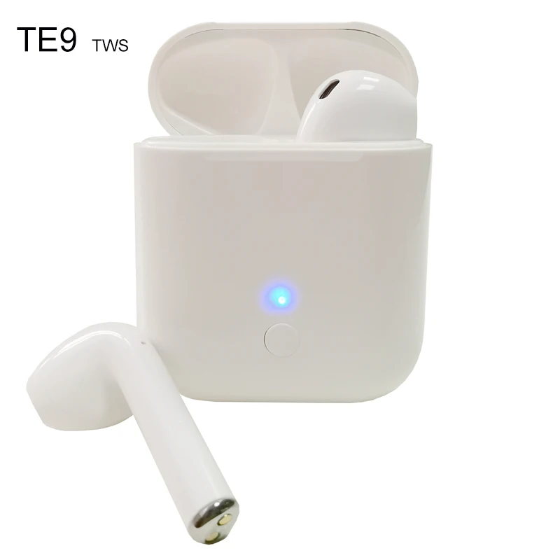 

Fviyi LK-TE9 TWS Bluetooth 5.0 Earphones Stereo Music Earbuds Headset Support Wireless Charging for iphone Samsung Xiaomi