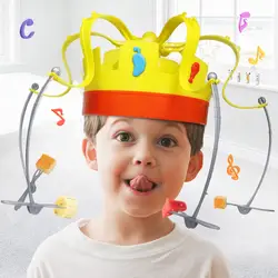 Новый 1:1 еда Корона трюк шляпа вращающаяся шляпа трюк люди новые странные игрушки забавные настольные игры