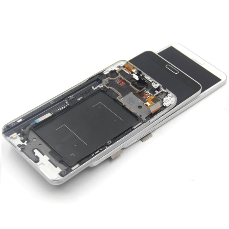 N9005 экран для Samsung Galaxy Note 3 ЖК дисплей сенсорный дигитайзер Сенсорное стекло в