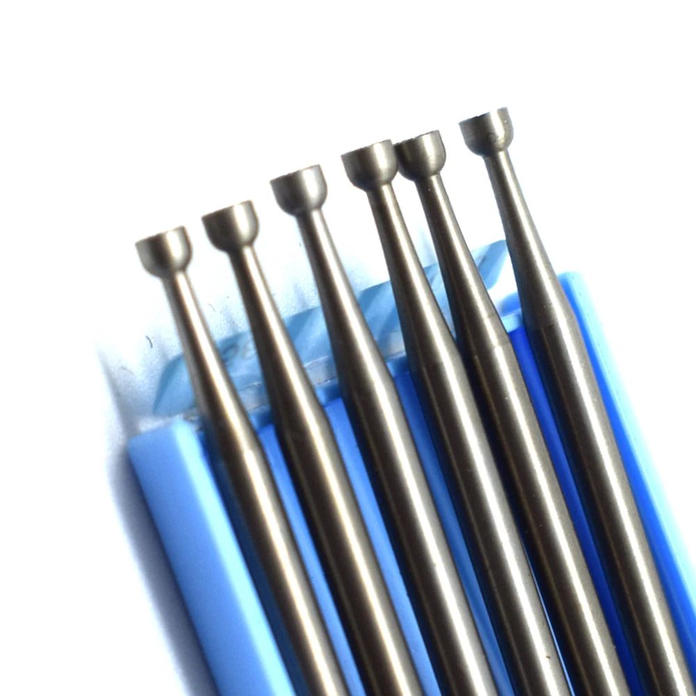 

Cup Burs Steel Burs Series 0.9mm-0.23mm 411# 6Pcs /lot For One Size