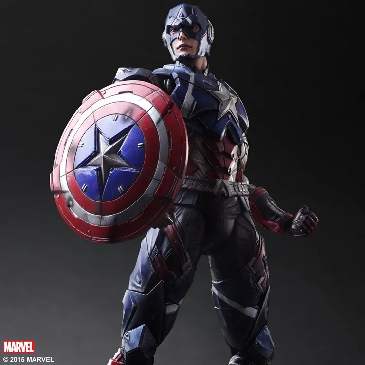 1/7 весы коллекционная фигурка кукла Marvel Comics Captain America Steven 10 дюймов экшн фигурки