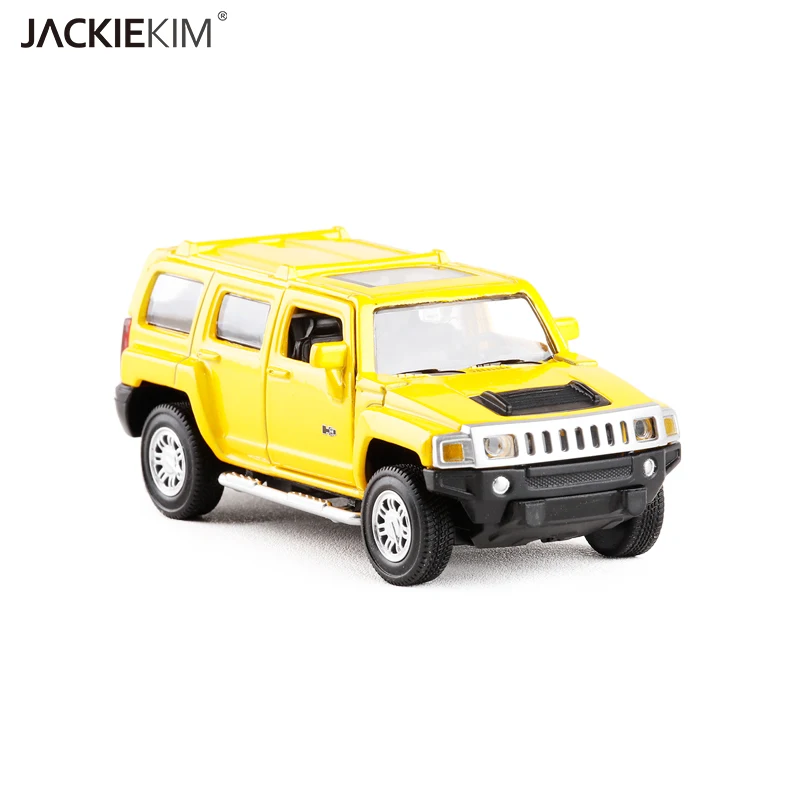 New 143 Hummer H3 Alloy Car Model Acousto optic Vehicles Matal Car