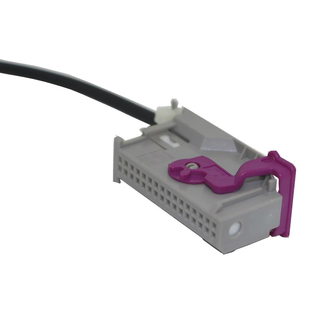 AUDI RNS-E Navigation Plus Adaptador De Entrada Aux Auxiliar Cable de Plomo Genuino Plug