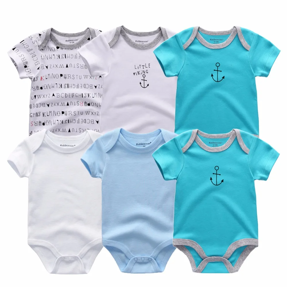 Новинка года; милая одежда для малышей комплект одежды для новорожденных мальчиков и девочек с принтом Roupas de bebe; детские комбинезоны из хлопка для новорожденных от 0 до 12 месяцев