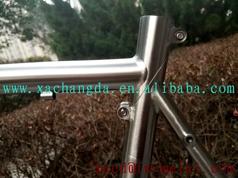 Top titanium road bike frame with S&S coupler titanium S&S coupler customized ti road bike frame titanium road bike frame 12