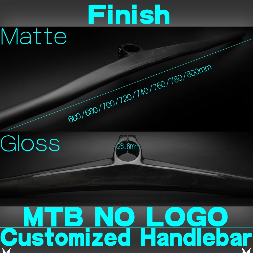 UD Custom Чемпион короткий стволовый MTB велосипедный руль 6 градусов цельный