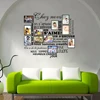 DIY Family Photo Frame Decor Stickers French House Rules S'aime Vinyl Wall Decal Stickersl Art  Mural House Decoration ► Photo 3/6