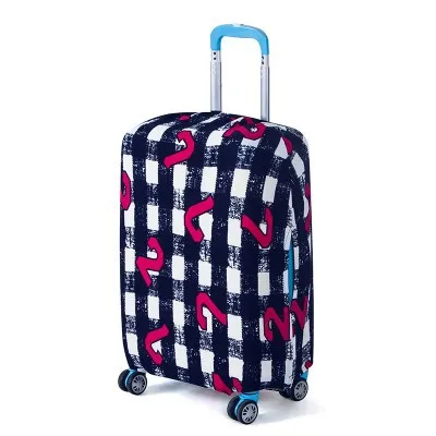 Дорожный Чехол для чемодана, защитный чехол для багажника 18~ 30 дюймов, чехол, эластичный стрейч, чехол для тележки, пылезащитный чехол N077 - Цвет: C number