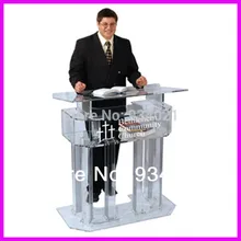 Durable acrylic desktop lectern/desktop pulpit/desktop podium