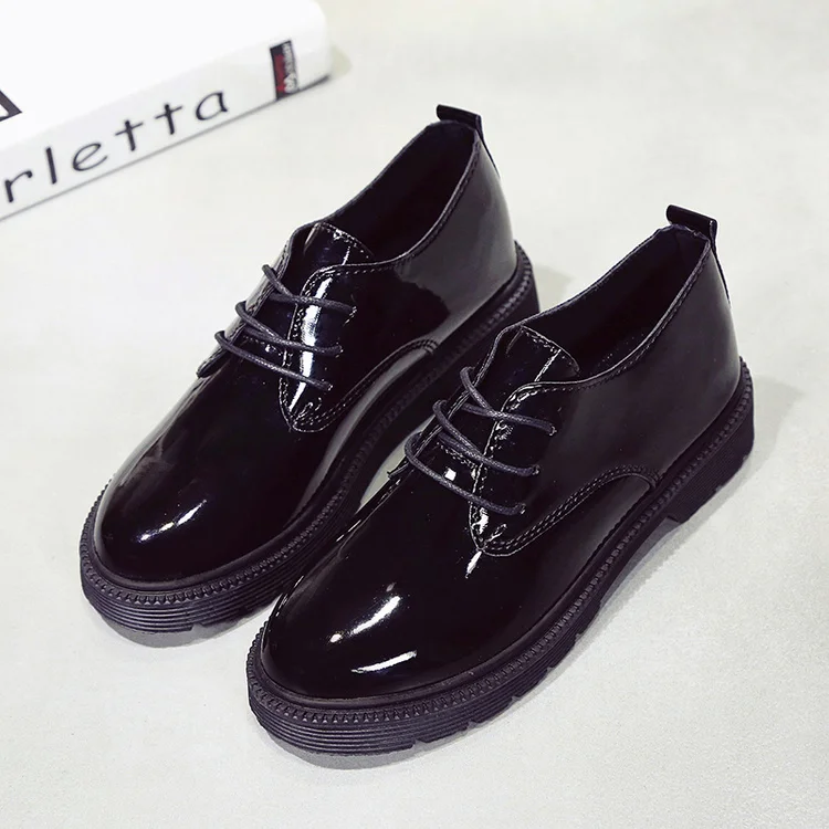 2017Hot-Classic-Fashion-Shoes-Women-Casual-Pointed-Toe-Black-Oxford-Shoes-for-Women-Flats-Comfortable-Slip (1)