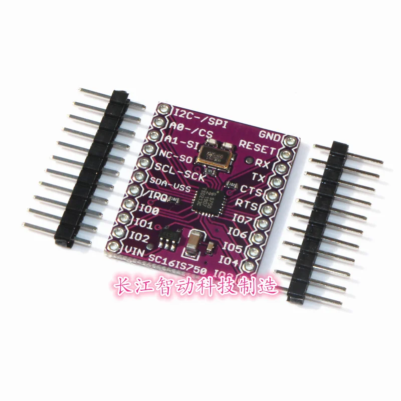 

CJMCU-750 SC16IS750 Single UART with I2C-bus/SPI interface