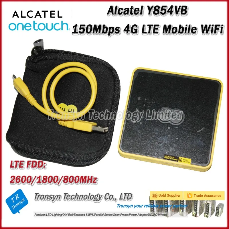 Новое поступление оригинальный разблокировать Alcatel y854 150 Мбит/с 4glte Wi-Fi маршрутизатор с сим-карты Поддержка LTE FDD B3 b7 B20