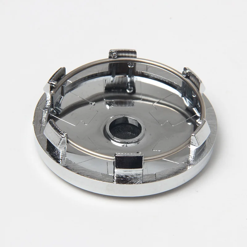 

20pcs Alloy Chrome White blue Car wheel center hub caps Emblem Badge 60mm Wheel cover for B type