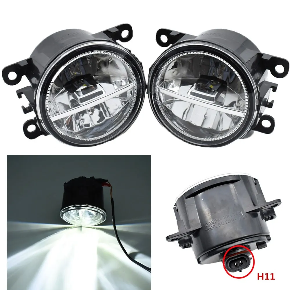 2pc Car Styling Front Halogen Fog font b Lamps b font LED Fog Lights For Suzuki