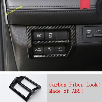 

Lapetus Dashboard Left Side Headlights Lamp Switch Button Frame Cover Trim Fit For Toyota Avalon 2019 2020 Auto Accessories