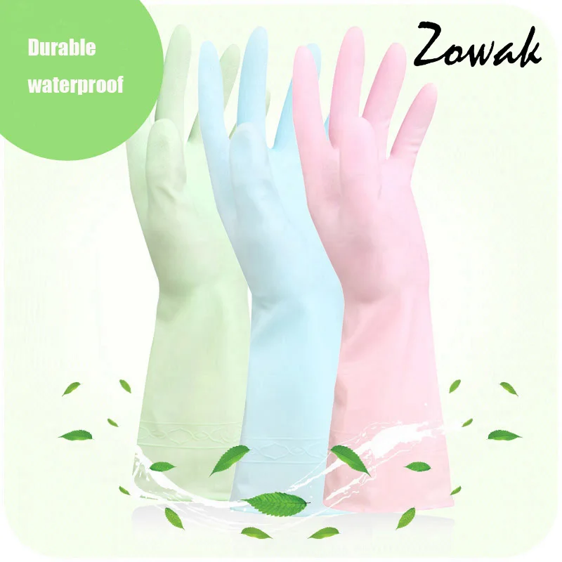 Cleaning Glove Kitchen Gloves Thin Waterproof Dishwashing Gloves