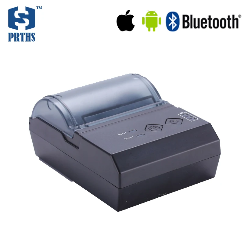 58 мм портативный термопринтер для чеков мини bluetooth принтер pos счетов с батареей