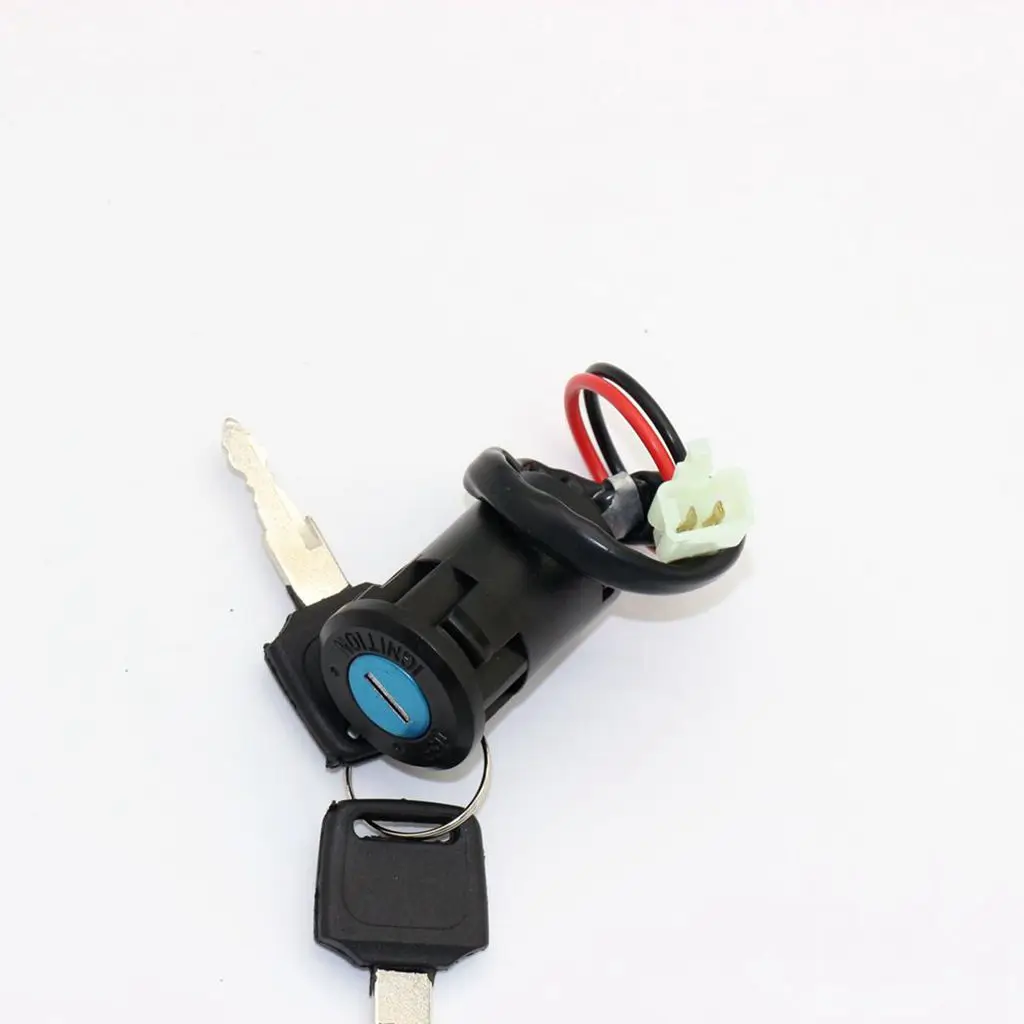 2 Wire Ignition Switch Key For POCKET DIRT BIKE ATV SCOOTER U KS51 High Quality Aftermarket Ignition Key Switch